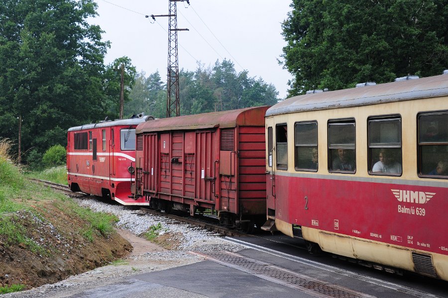 2020.07.19 JHMD T47.018 und T47.005 Jindřichův Hradec - Nová Bystřice (22)